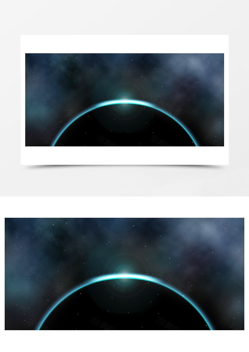 星空渲染素材背景圖片