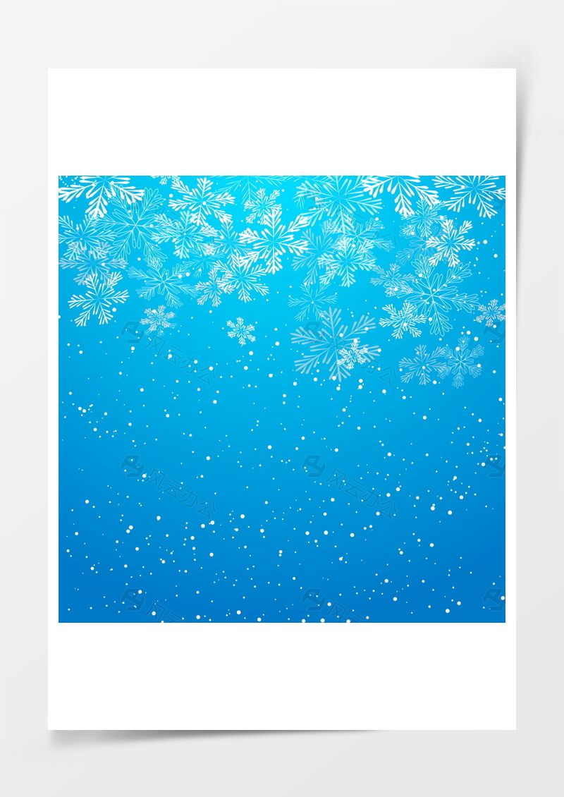 雪花背景