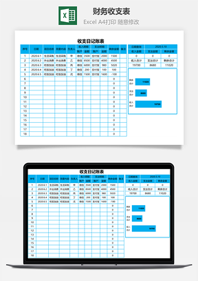 财务收支表