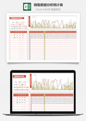 销售数据分析统计表