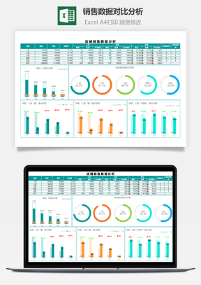 销售数据对比分析