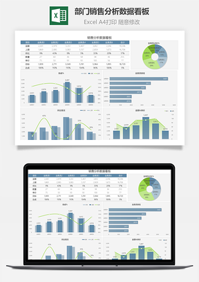 部門銷售分析數(shù)據(jù)看板