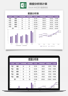 數(shù)據(jù)分析統(tǒng)計表