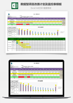 數(shù)據(jù)型項目改善計劃及監(jiān)控表模板