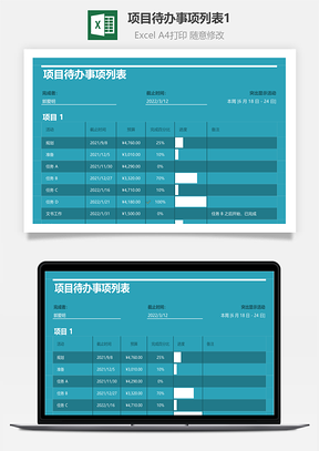 項(xiàng)目待辦事項(xiàng)列表1