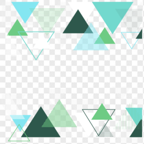 创意三角形背景矢量素材
