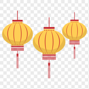 卡通中国风灯笼设计