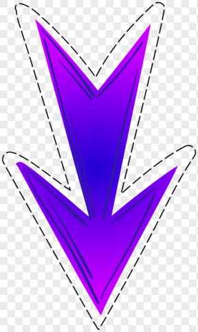 创意紫色的箭头设计