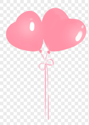 情人节七夕粉色心形气球