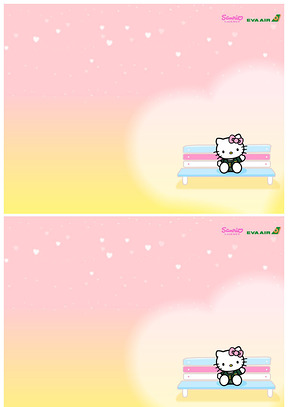 kitty猫幻灯片背景