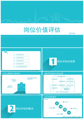 岗位价值评估PPT模板