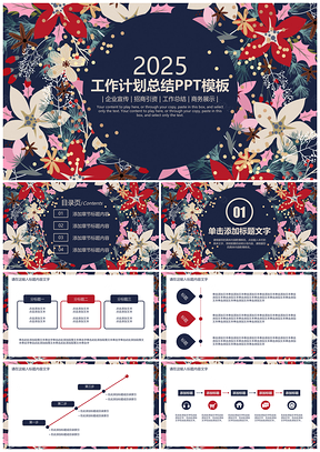 2025藍色大氣唯美雜志風年終工作總結計劃動態(tài)PPT模板