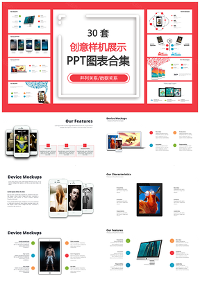 创意样机展示PPT模板