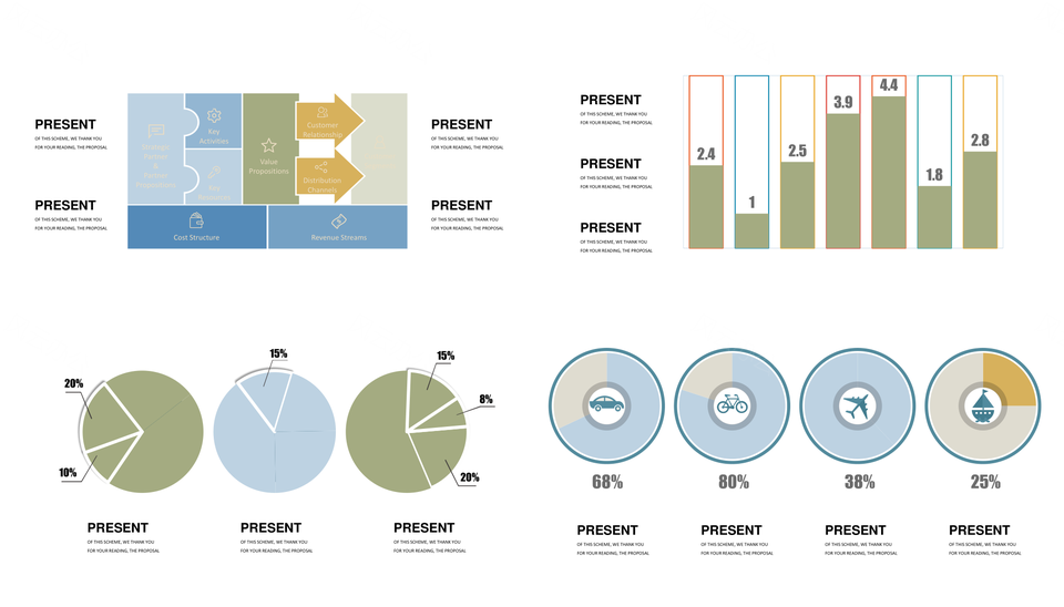 混色总分关系PPT模板