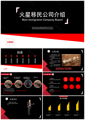 企业文化人物产品项目介绍发布通用PPT