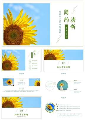 藍(lán)色綠色小清新教學(xué)課件述職報(bào)告工作總結(jié)計(jì)劃PPT模板