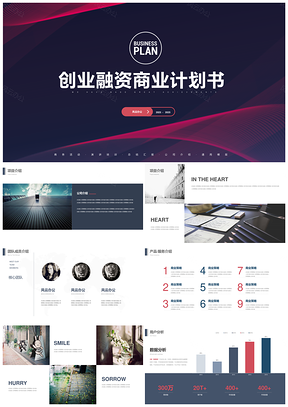 2025紅色創(chuàng)意高端商務(wù)風(fēng)通用融資創(chuàng)業(yè)商業(yè)計(jì)劃書PPT模板