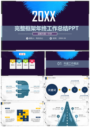 白色教育教学培训教师讲课说课课件优质公开课获奖课件PPT模板