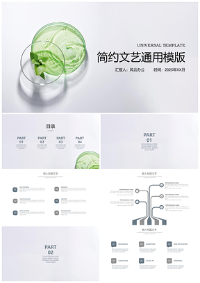 2025動(dòng)態(tài)灰色簡(jiǎn)約清新工作總結(jié)計(jì)劃商務(wù)PPT模板