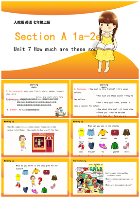 人教英语七年级上册课件Unit7SectionA1a2e