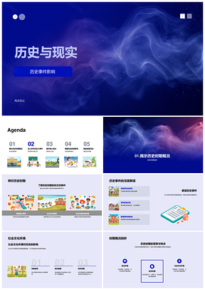 历史与现实大事件对教育文化环境影响解析PPT模板