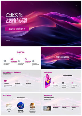 保险业数字化转型文化战略与员工培训PPT模板