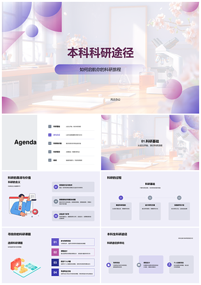 本科科研途径课题项目课程设计兴趣方向经历