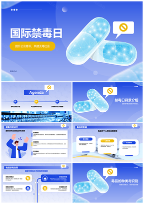 国际禁毒日禁毒教育毒品危害防范措施