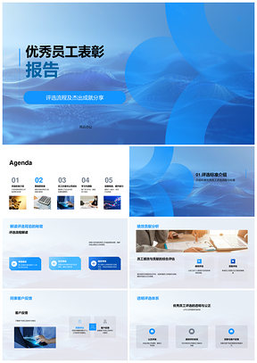 优秀员工透明评选绩效成就客户反馈创新领导共同成长