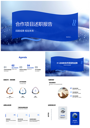 合作项目人力资源述职成果业务影响管理计划未来目标