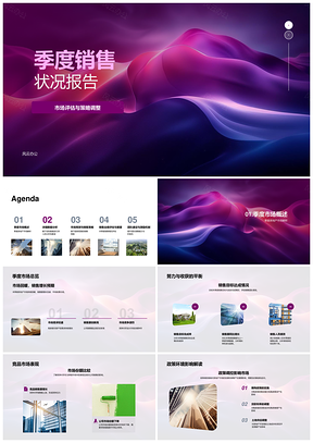 房地产季度销售市场评估策略调整分析报告