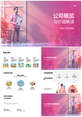 公司概览价值解析与新员工职业发展培训