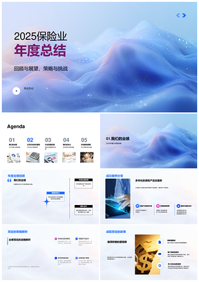 保险业年度策略挑战总结文化价值观业绩科技创新