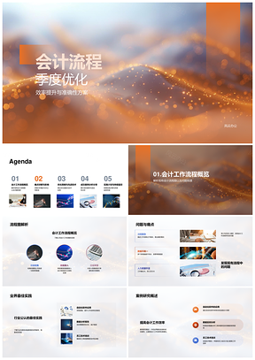 会计流程优化整合自动化技术培训提升财务精准实时分析流程改进最佳实践PPT模板