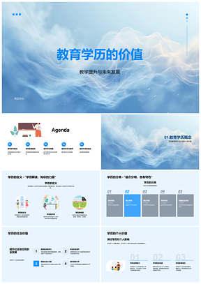 教育学历教师多元实践教学素质发展PPT模板