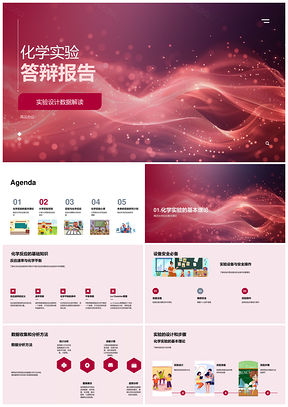 2025化学实验设计分析反应设备安全理论与实践结果答辩PPT模板