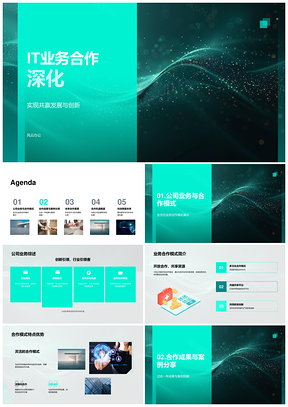 2025IT业务合作共赢创新发展模式综述PPT模板