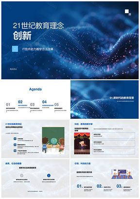 2025教育信息化网络化发展个性化教师提升PPT模板