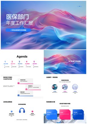 2025医保部门年度工作医疗技术创新设备项目挑战应对社会影响PPT模板