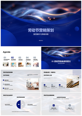 2025劳动节营销案例解析策略趋势消费行为历史商业影响PPT模板