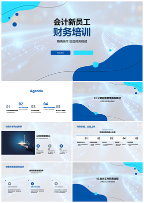 2025会计新员工财务培训公司财务流程职责政策PPT模板