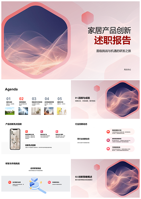 2025家居产品创新研发历程亮点挑战合作总结PPT模板