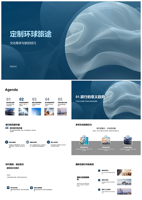 2025定制环球旅途路线设计文化需求旅拍技巧规划师爱好者PPT模板