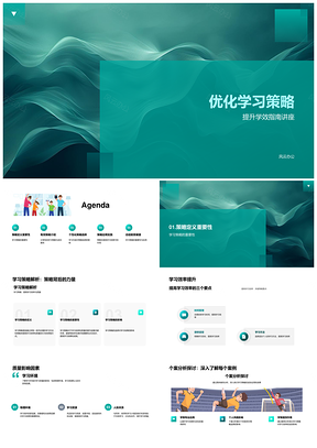 2025高效学习策略优化个性化记忆时间管理环境反馈PPT模板