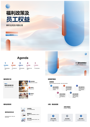 2025员工福利权益保障政策执行与长期效益PPT模板