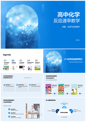 2025高中化学反应速率影响因素教学PPT模板