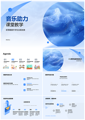 2025音乐跨学科教学新策略助力学生全面发展PPT模板