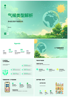 2025气候类型多样分布与影响解析模板