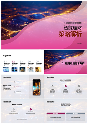 2025智能理财策略科技赋能工具解析PPT模板