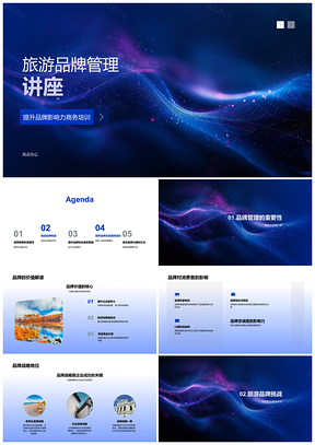 2025旅游品牌战略管理市场多样性推广策略PPT模板